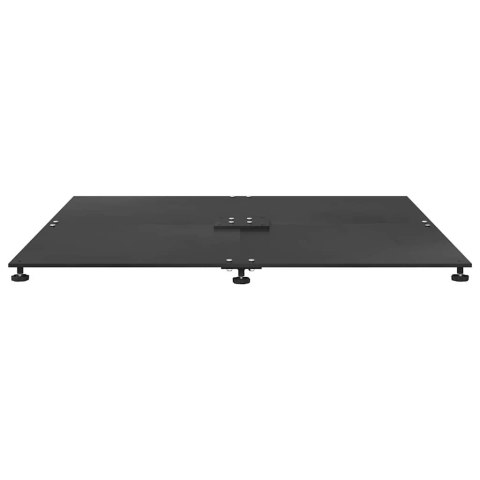 Podstawa do parasola Czarny 100 x 100 x 4 cm Stal