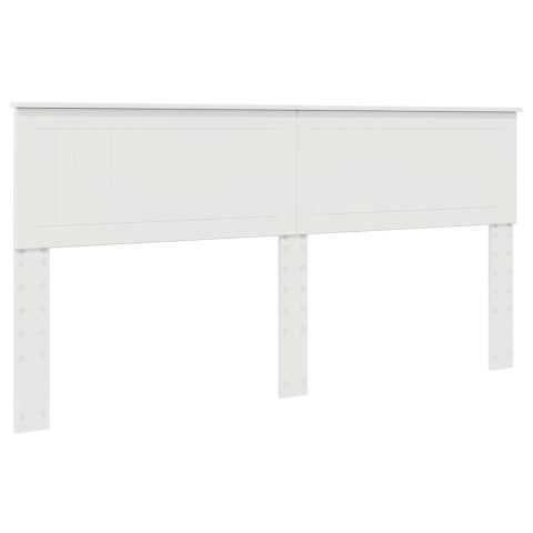 Ramka łóżka Biały 180 x 200 cm Materiał drewnopochodny