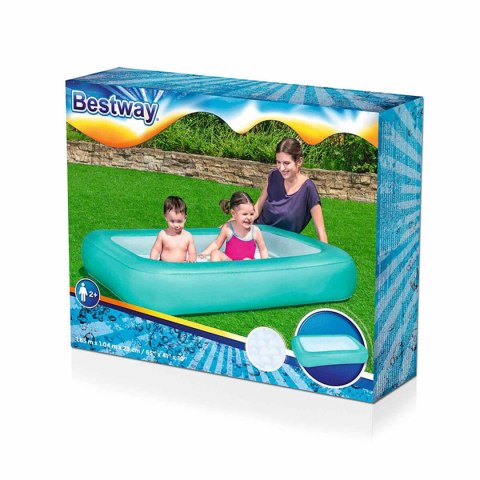 Bestway Basen dmuchany dla dzieci Dziecko Poduszka podłogowa 104x25 cm +2 lata Ogrod 51115