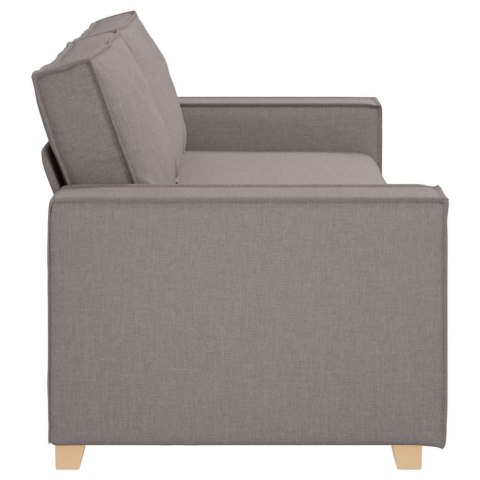Sofa 3-osobowa Taupe 180 cm Tkanina