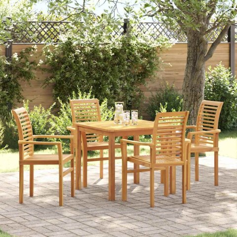 Krzesło jadalniane 2 pcs Brązowy 62,5 x 54 x 95,5 cm