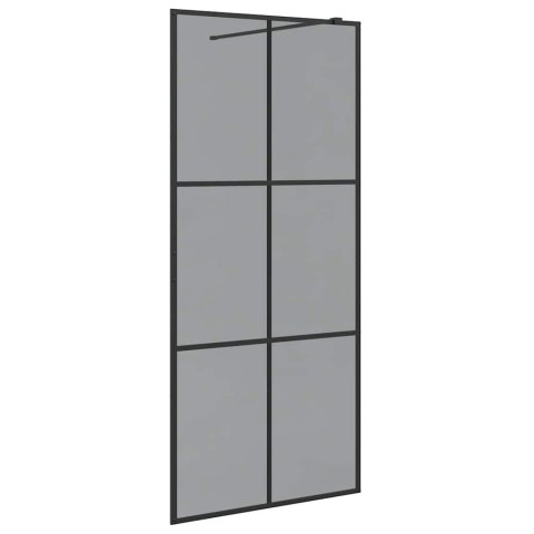 Ściana prysznicowa typu walk-in Czarny 90 x 195 cm