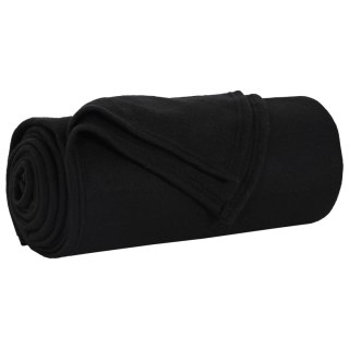 Koce narzutowe 24 pcs Czarny 240 x 220 cm Polar