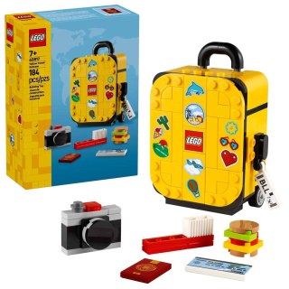 LEGO 40817 Żółta walizka podróżna