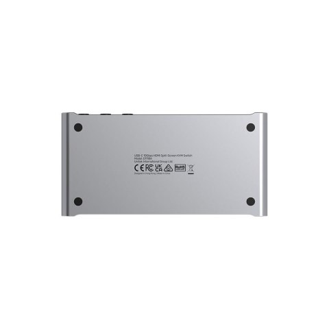 UNITEK PRZEŁĄCZNIK KVM USB-C 10GBPS Z HDMI Z TRANSFEREM PLIKÓW MIĘDZY SYSTEMAMI