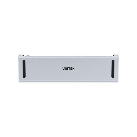 UNITEK STACJA DOKUJĄCA KVM 2X HDMI, 1X DP 4K, USBC, MST, HDMI 2.0 Z PODSTAWKĄ