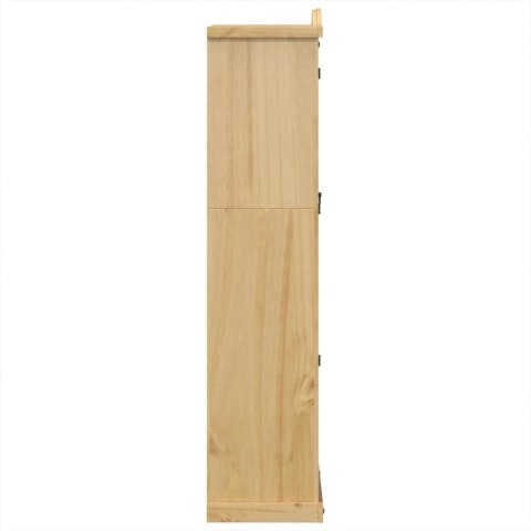 Witryna Corona, 99x43x187 cm, lite drewno sosnowe