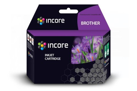Tusz Incore do Brother LC-427XLC, Cyan, 62ml z chipem