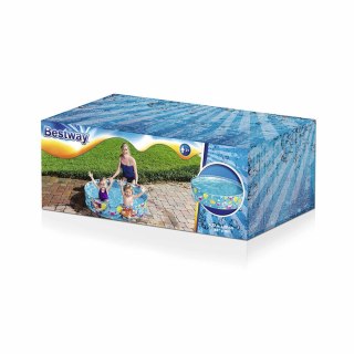 Bestway Basen Dziecięcy Sztywny PVC Morze 122x25 cm +2 Lata Ogród 55028