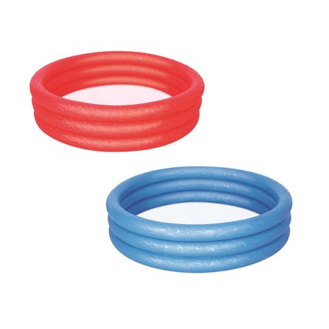 Bestway Basen dmuchany dla dzieci 3 pierścienie Eco Kolor 102x25 cm +2 lata ogrodowy 51024