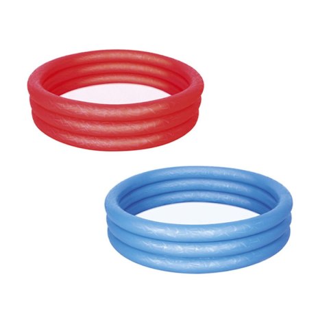 Bestway Basen dmuchany dla dzieci 3 pierścienie Eco Kolor mieszany 122x25 cm +2 Lata Ogrody 51025