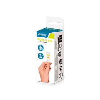 Bestway Łódź Paski Testowe System Chloru Basen i Spa 58142