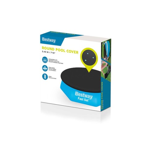 Bestway Pokrywa Basen PVC D244 cm Ogród 58032
