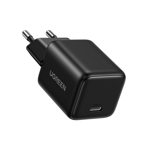 Ładowarka sieciowa X513 GaN USB-C 30W z kablem USB-C 1m - czarna