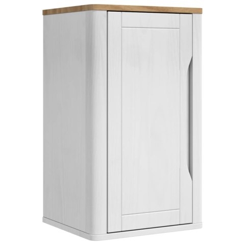 Zestaw mebli łazienkowych 4 pcs Biały Lite drewno sosnowe