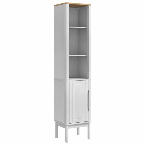 Zestaw mebli łazienkowych 4 pcs Biały Lite drewno sosnowe