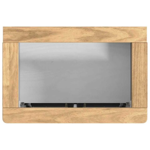 Zestaw mebli łazienkowych 4 pcs Biały Lite drewno sosnowe