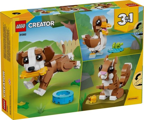 LEGO Creator 31382 Zabawny szczeniak