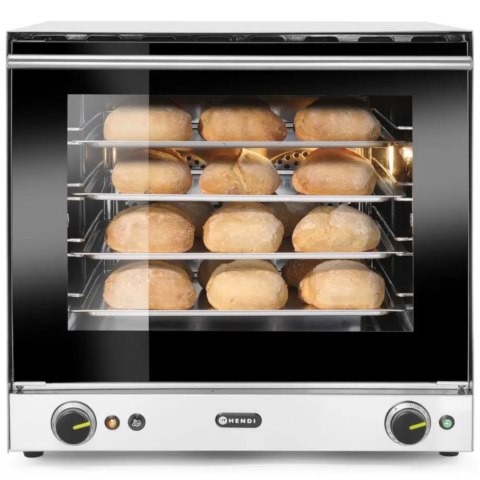Piec konwekcyjny z nawilżaniem H90S na 4 blachy 438x315mm Hendi 227077
