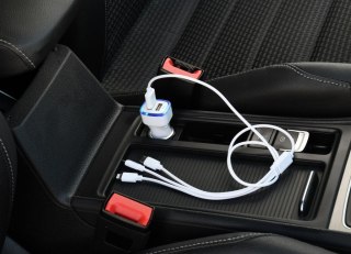 Ładowarka USB 3w1 do telefonu (micro USB, iPhone, USB C)