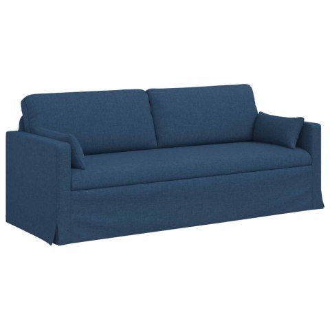 Sofa 180cm Niebieski Metal