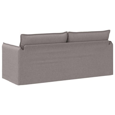 Sofa Ciemnoszary 195 x 82 x 85 cm Metal