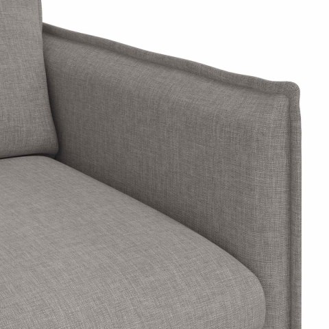 Sofa Ciemnoszary 195 x 82 x 85 cm Metal