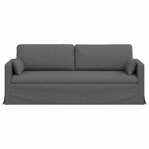 Sofa Ciemnoszary 198 x 78 x 80 cm Metal