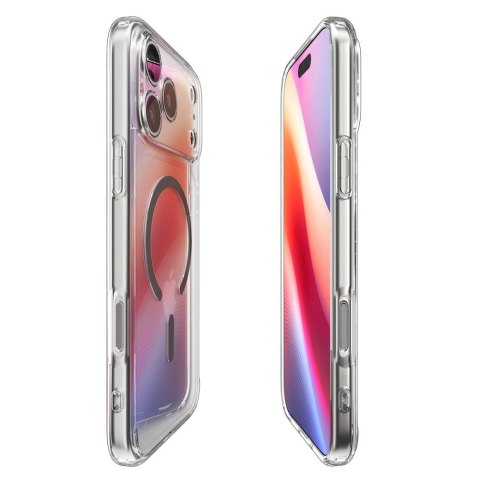 Etui case na iPhone 17 Pro Max Ultra Hybrid MagSafe - przezroczysto-szare