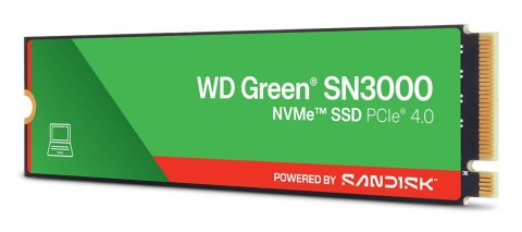 SSD PCIE G4 M.2 NVME 1TB GREEN/BLK SN3000 WDS100T4G1E SANDISK