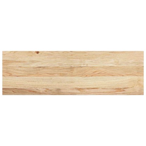 Stopnie schodowe, 16 szt. surowe 80x25x2cm lite drewno dębowe