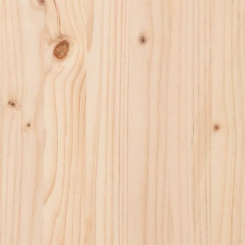 Łóżko dzienne z materacem, 90x200 cm, lite drewno sosnowe