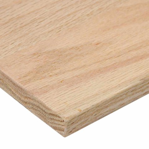 Stopnie schodowe, 16 szt. surowe 80x25x2cm lite drewno dębowe