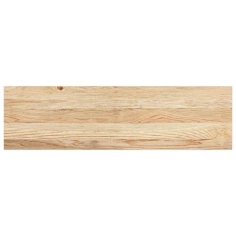 Stopnie schodowe, 20 szt. surowe 90x25x2cm lite drewno dębowe