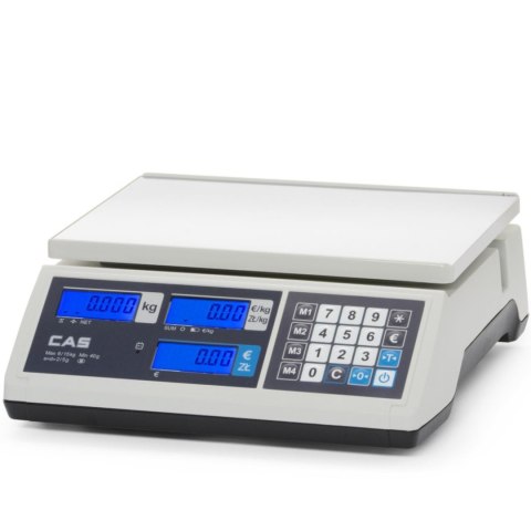 Waga kalkulacyjna handlowa z legalizacją do 15 kg 290x209 mm