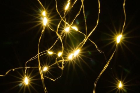 Zestaw 2 przewodów świetlnych do akumulatorów, 8 diod LED