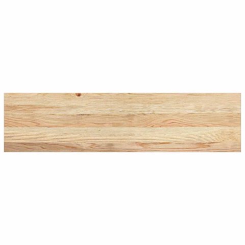 Stopnie schodowe, 20 szt. surowe 100x30x2cm lite drewno dębowe