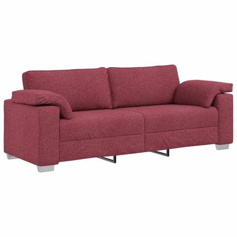 Sofa 178cm Czerwone wino tkanina