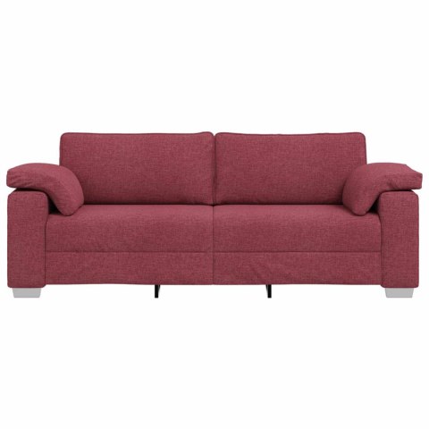 Sofa 178cm Czerwone wino tkanina