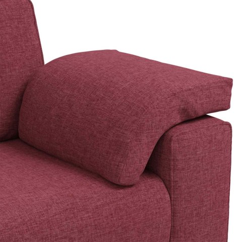 Sofa 178cm Czerwone wino tkanina