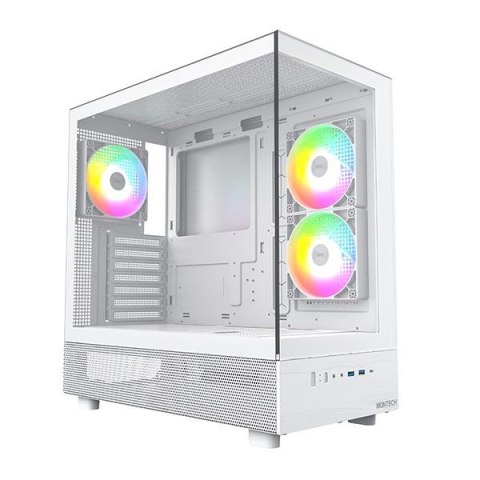 CASE MIDITOWER ATX W/O PSU/WHITE XR (W) MONTECH