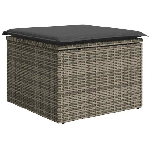 Zestaw Sof na Ogród 9 pcs Szary