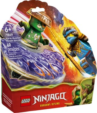 LEGO NINJAGO 71849 Nya vs. Elemental Monster Spinner Battle