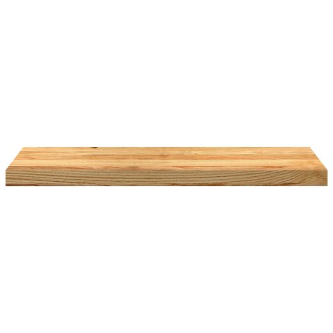 Stopnie schodowe, 12 szt. brązowe 80x25x2cm lite drewno dębowe