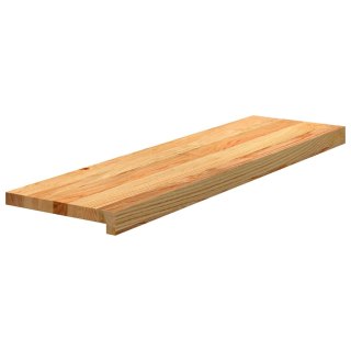 Stopnie schodowe, 12 szt. brązowe 90x25x2cm lite drewno dębowe
