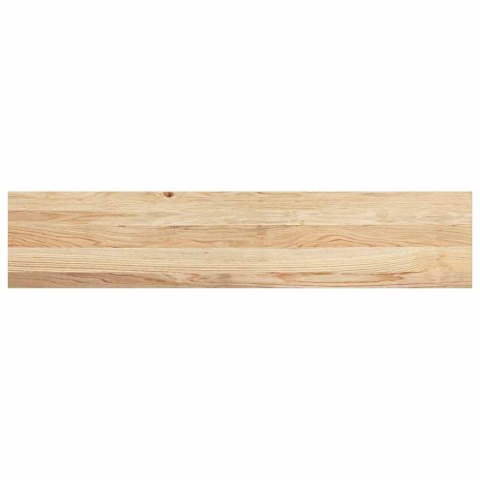Stopnie schodowe, 20 szt. surowe 120x30x2cm lite drewno dębowe