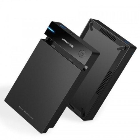 Obudowa zewnętrzna dysku HDD 3,5" UGREEN SATA USB 3.0 US222 (czarna)