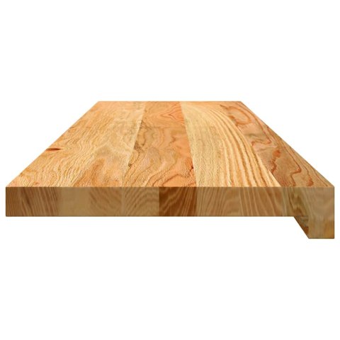 Stopnie schodowe, 12 szt. brązowe 90x30x2cm lite drewno dębowe