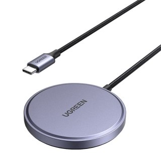 Magnetyczna ładowarka bezprzewodowa UGREEN W703, MagSafe W703, 15W, 1.5m