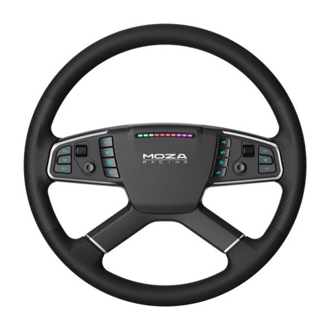 Zestaw gamingowy - baza R5 + kierownica ciężarowa TSW + pedały SRP-Lite + zaciski Moza Racing RS071 (PC)